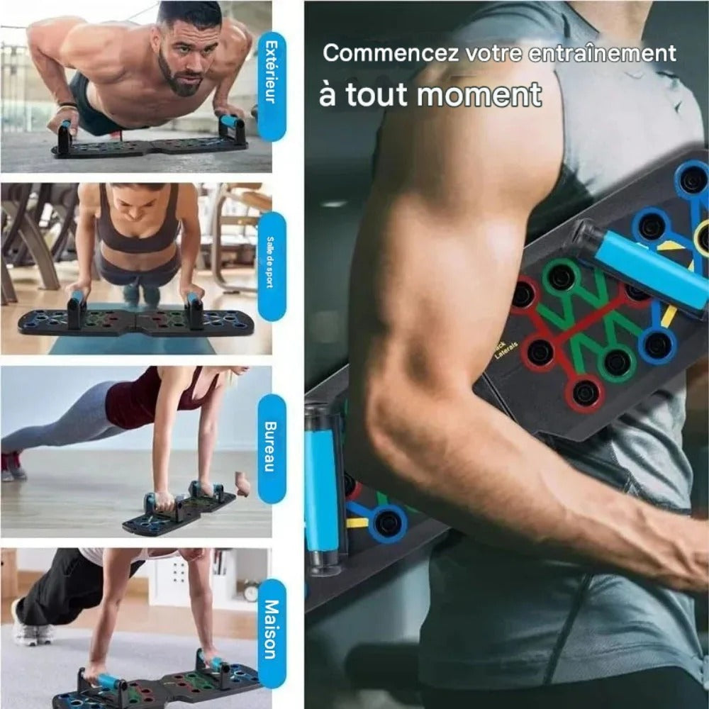 Smartpush — Planche de Pompes 22 en 1 avec Compteur | Musculation Maison