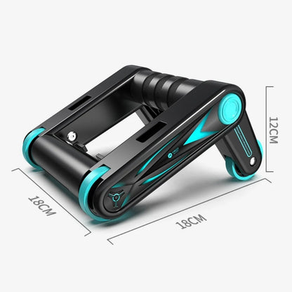 AbsGlide — Roue Abdominale Pliable 2 en 1 | Abdos & Support Pompes Maison