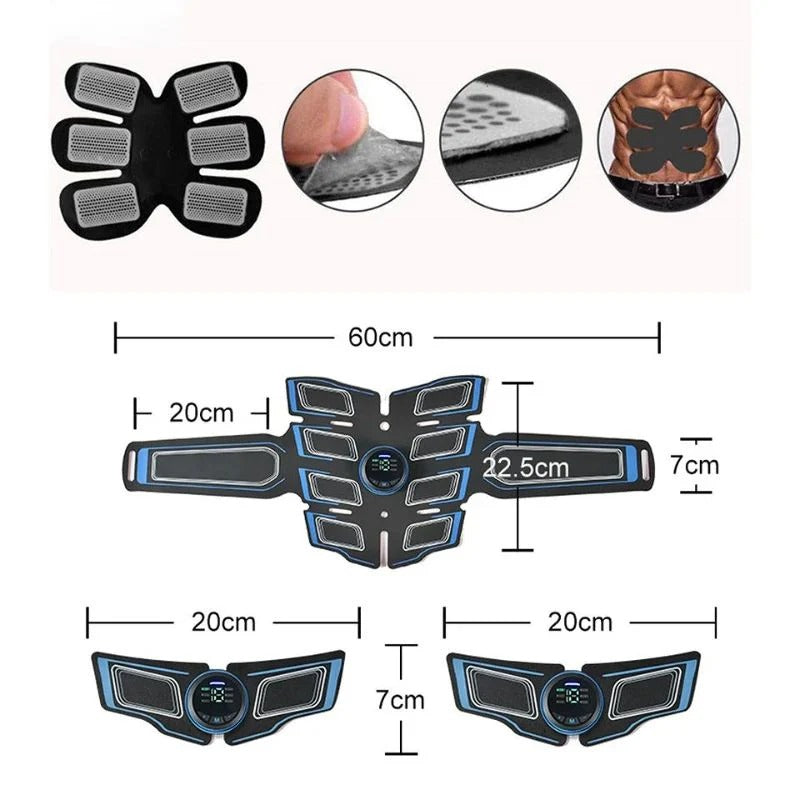 MuscleZen — Ceinture EMS Électrique Abdominaux & Corps | Tonification Musculaire