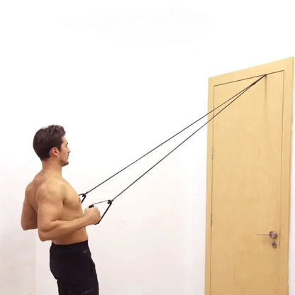 FitResist™ – Élastique de Résistance avec Poignées | Musculation & Fitness Maison