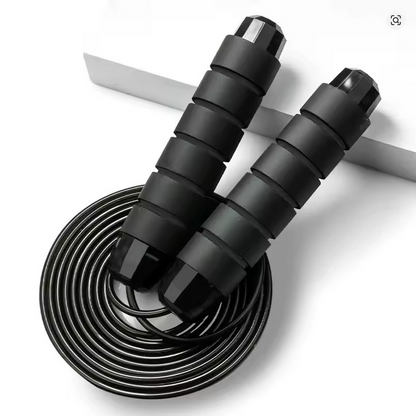 Corde à Sauter Pro — Fil d'Acier Réglable | Cardio, Crossfit & Perte de Poids